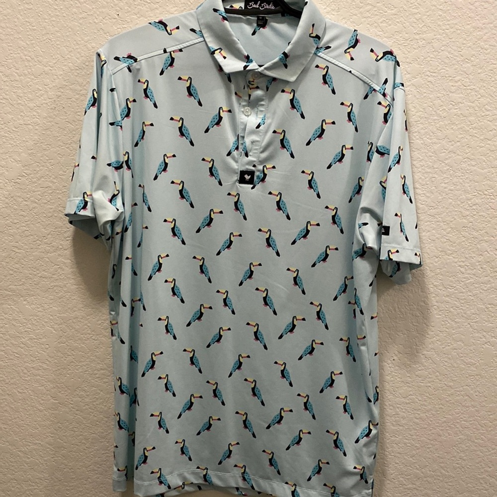 Bad birdie toucan polo